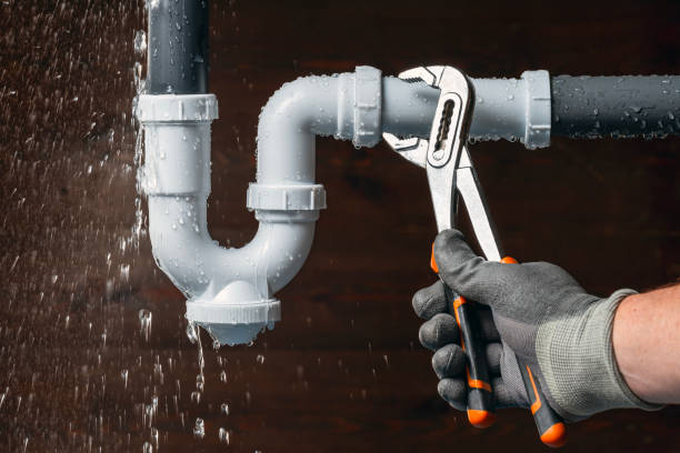 Professional Emergency Plumber technician working in Weymouth, MA